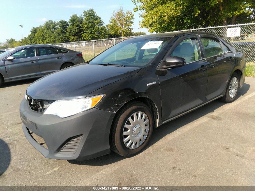 2014 TOYOTA CAMRY HYBRID LE/XLE/SE LIMITED EDITION 4T1BD1FK4EU097601