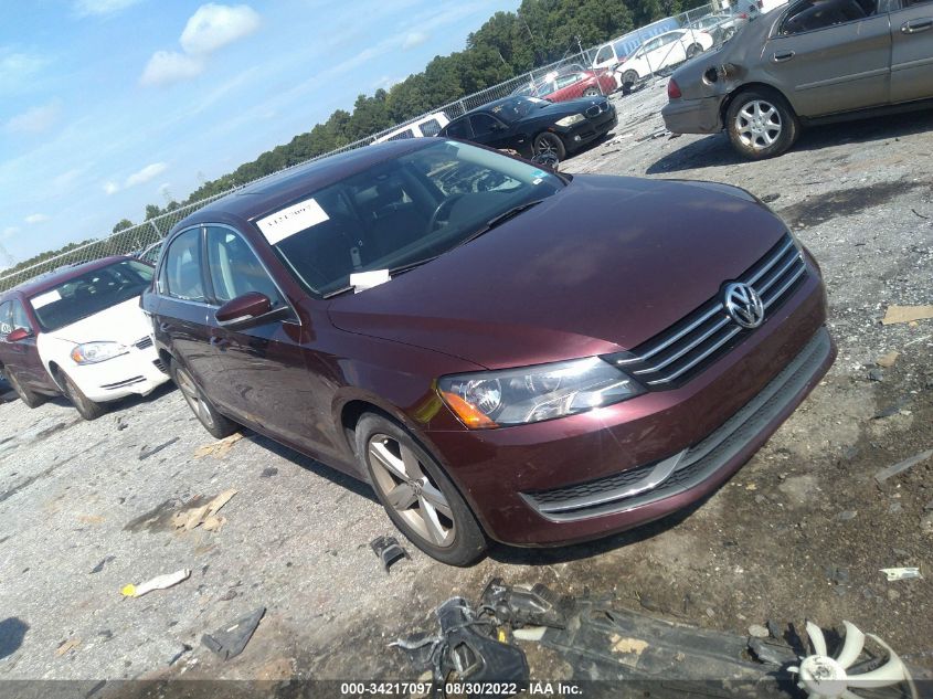 VIN 1VWBP7A3XDC104907 2013 VOLKSWAGEN PASSAT no.1