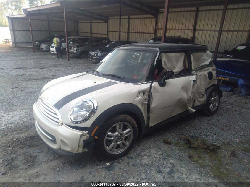 2013 MINI COOPER HARDTOP WMWSU3C50DT690937