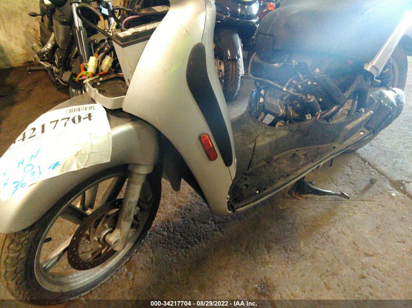 2005 APRILIA SCARABEO 150 ZD4PCB0075S002748