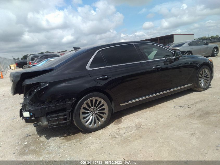 2019 GENESIS G90 3.3T PREMIUM KMHG34JA4KU050587