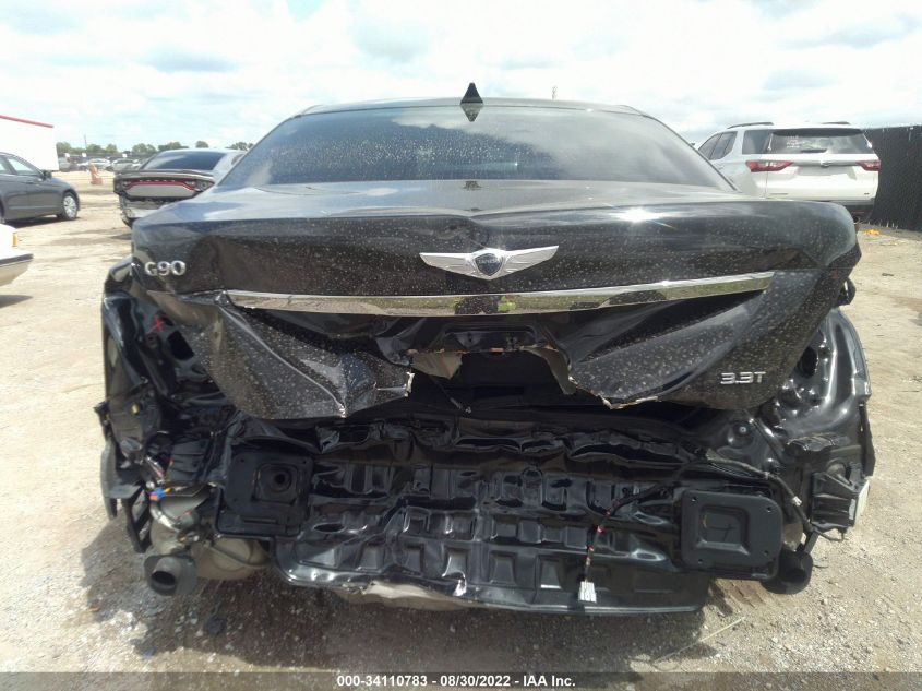 2019 GENESIS G90 3.3T PREMIUM KMHG34JA4KU050587