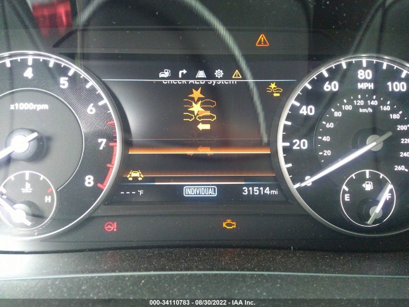 2019 GENESIS G90 3.3T PREMIUM KMHG34JA4KU050587