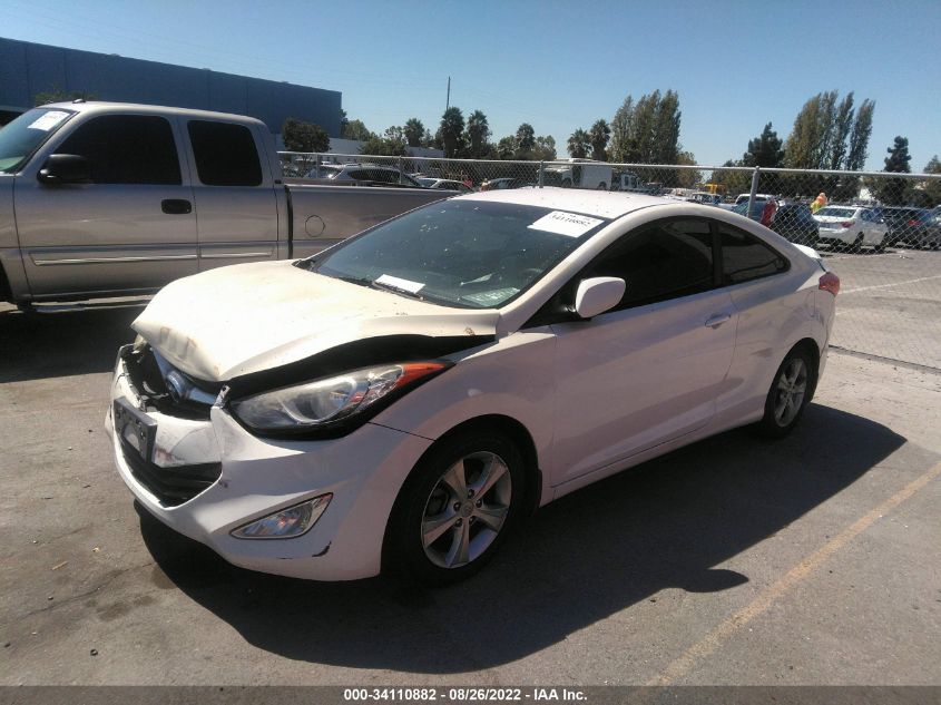 2013 HYUNDAI ELANTRA COUPE GS PZEV KMHDH6AE1DU019786