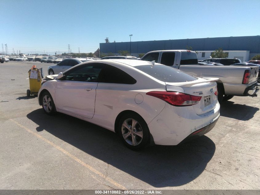 2013 HYUNDAI ELANTRA COUPE GS PZEV KMHDH6AE1DU019786