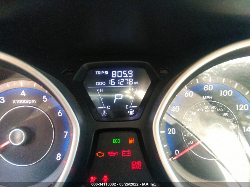 2013 HYUNDAI ELANTRA COUPE GS PZEV KMHDH6AE1DU019786