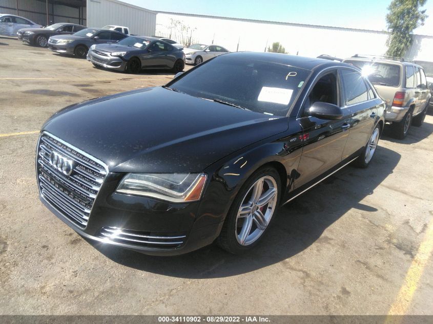 2013 AUDI A8 L 3.0L WAURGAFD6DN004191