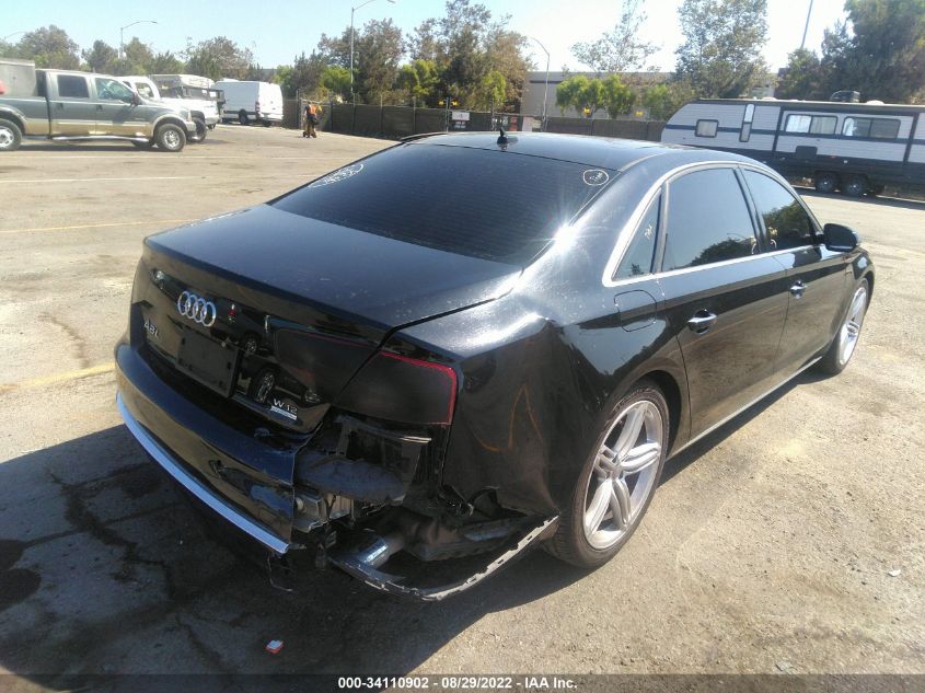 2013 AUDI A8 L 3.0L WAURGAFD6DN004191