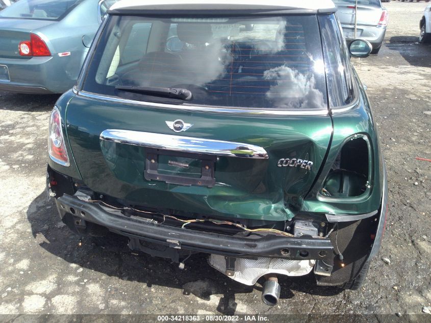 2013 MINI COOPER HARDTOP WMWSU3C52DT549772