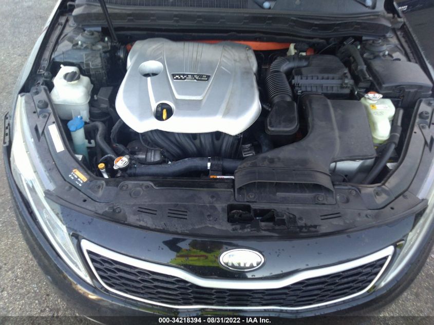 2013 KIA OPTIMA HYBRID LX KNAGM4AD9D5043205