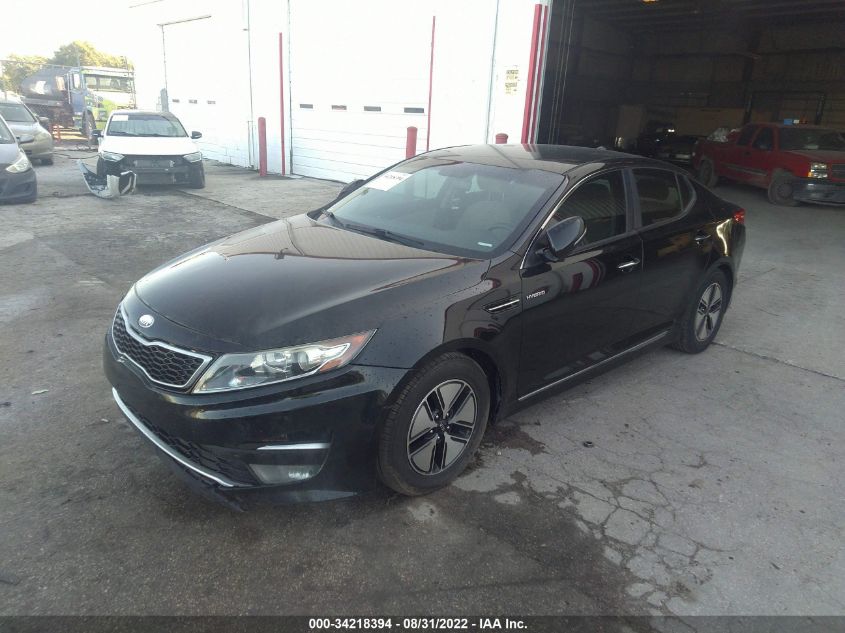 2013 KIA OPTIMA HYBRID LX KNAGM4AD9D5043205