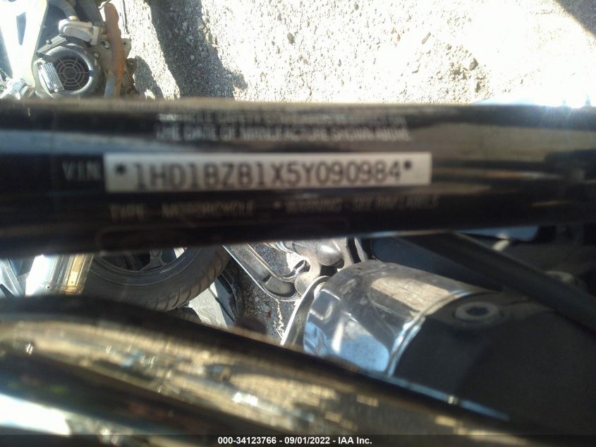 2005 HARLEY-DAVIDSON FXSTSI 1HD1BZB1X5Y090984