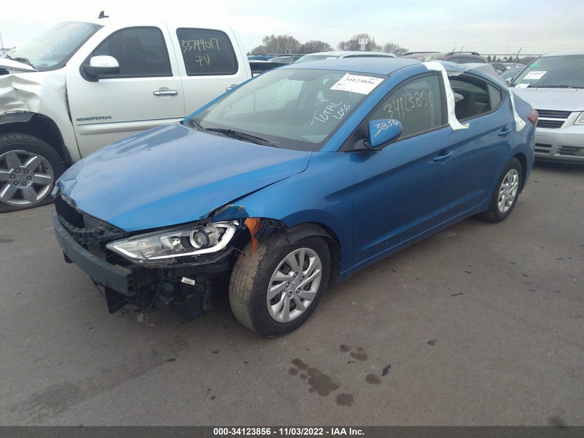 VIN 5NPD74LF2HH205547 2017 HYUNDAI ELANTRA SE