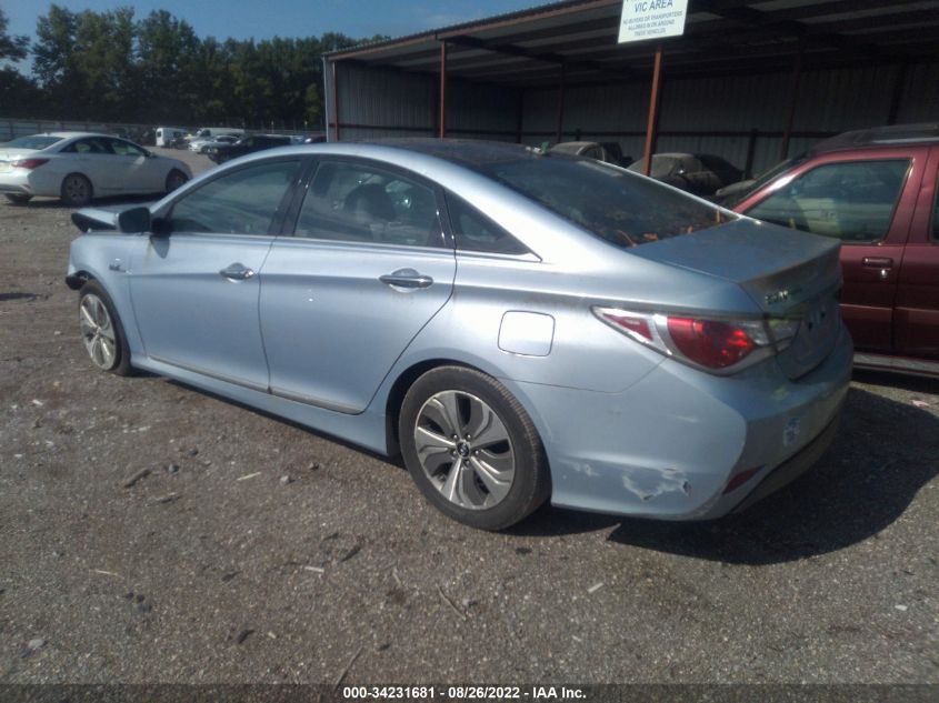2014 HYUNDAI SONATA HYBRID LIMITED KMHEC4A41EA109473