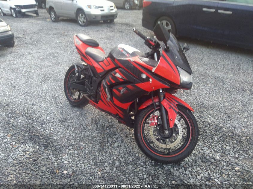 2011 KAWASAKI EX250 J - JKAEXMJ16BDA90022
