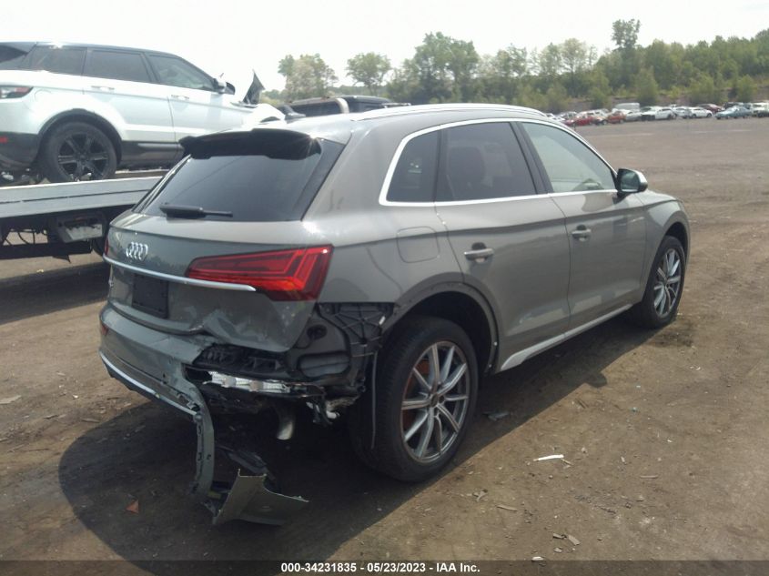2022 AUDI SQ5 PREMIUM WA1A4AFY1N2090650