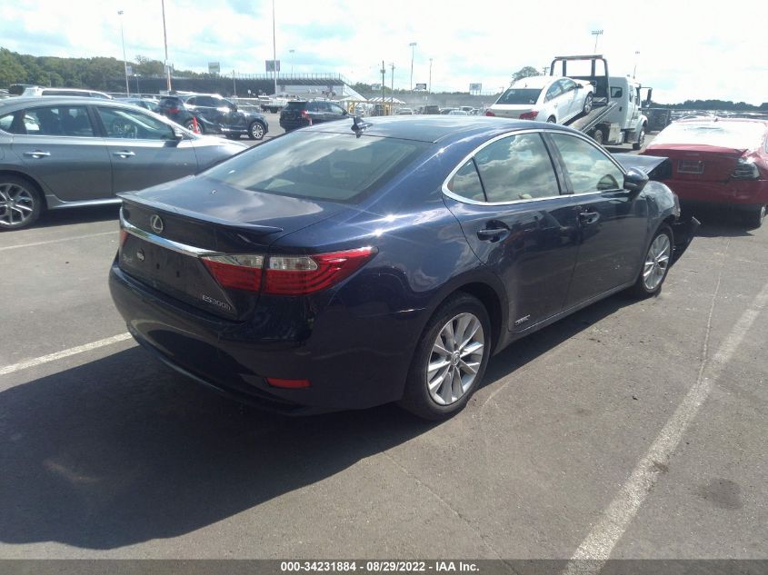 2013 LEXUS ES 300H HYBRID JTHBW1GG7D2034199