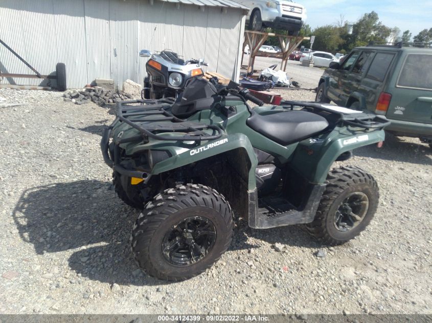 2022 CAN-AM OUTLANDER 570/570 DPS 3JBLGAT48NJ000785