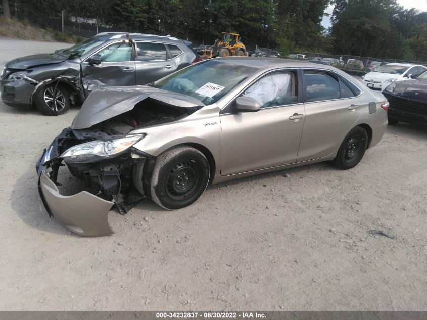 2016 TOYOTA CAMRY HYBRID LE/XLE/SE 4T1BD1FK7GU178448