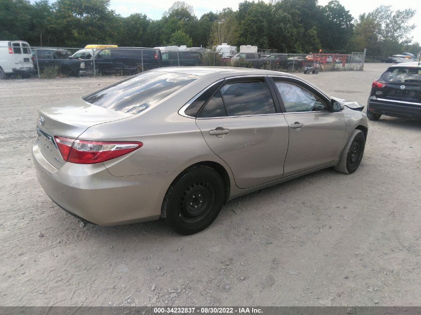 2016 TOYOTA CAMRY HYBRID LE/XLE/SE 4T1BD1FK7GU178448