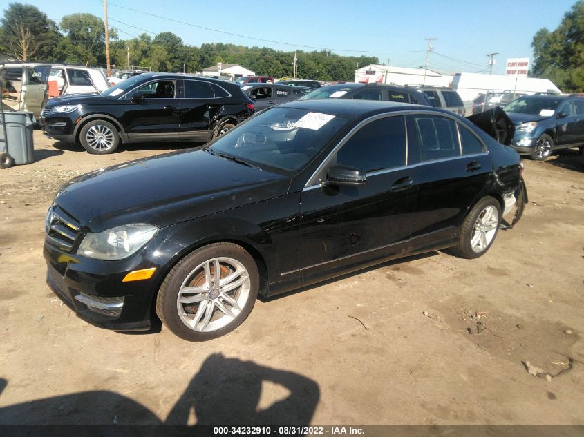 2014 MERCEDES-BENZ C-CLASS C 300 WDDGF8AB5EA927997