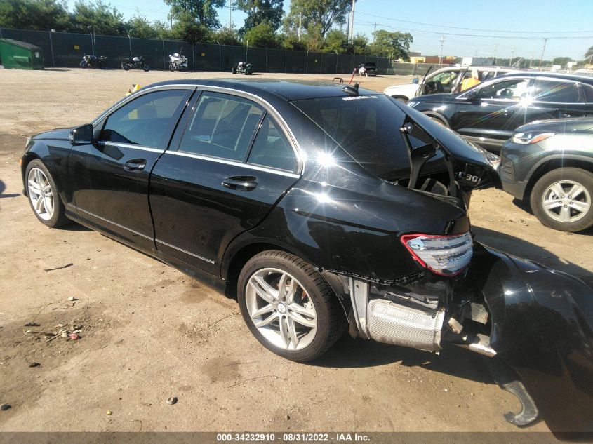 2014 MERCEDES-BENZ C-CLASS C 300 WDDGF8AB5EA927997