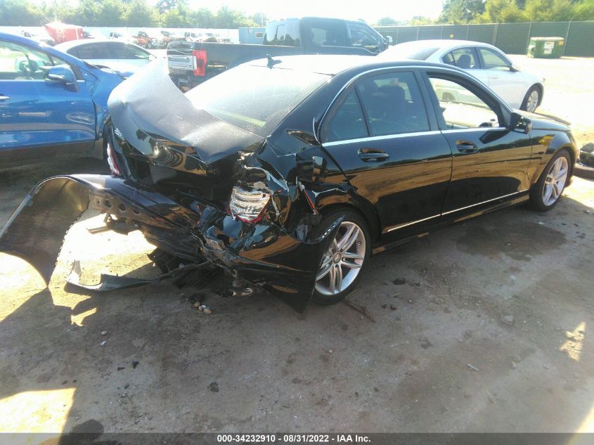 2014 MERCEDES-BENZ C-CLASS C 300 WDDGF8AB5EA927997