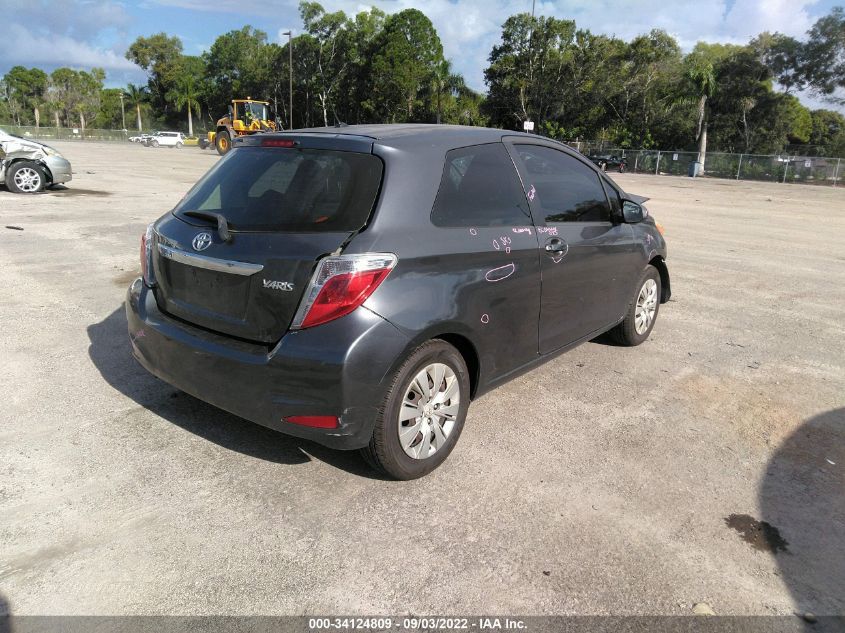 2014 TOYOTA YARIS L/LE JTDJTUD3XED578517