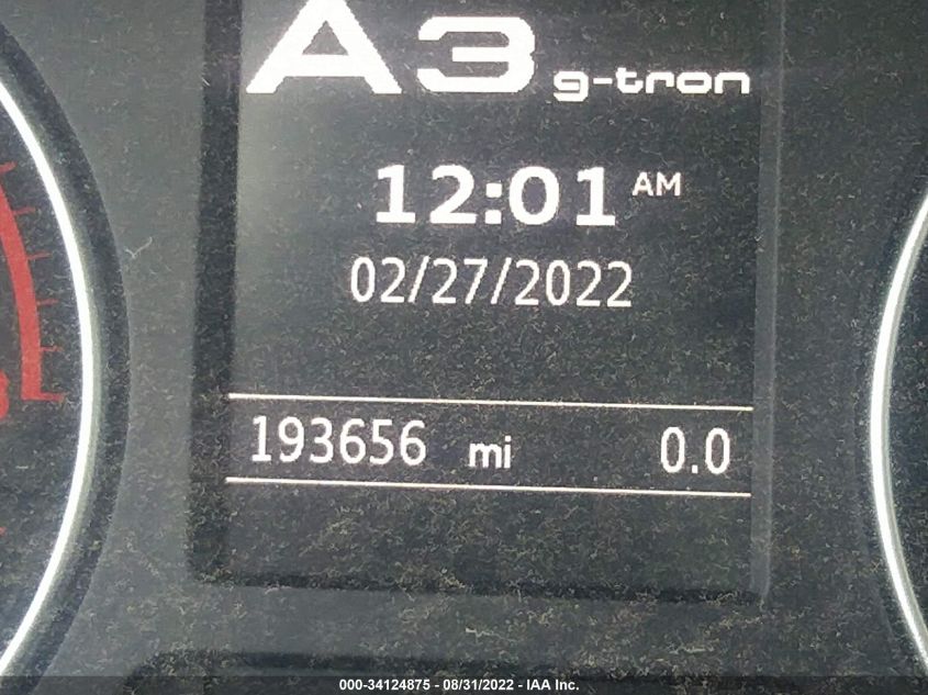 2015 AUDI S3/A3 2.0T PREMIUM WAUBFGFF5F1003505