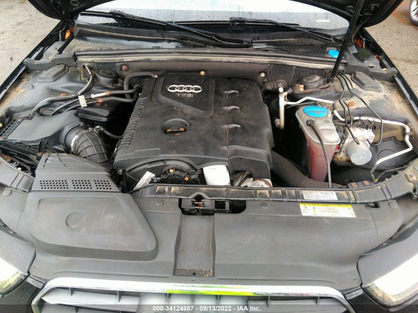 2013 AUDI A4 PREMIUM WAUDFAFL9DN041689