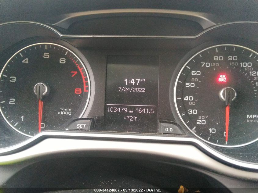 2013 AUDI A4 PREMIUM WAUDFAFL9DN041689
