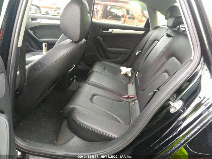 2013 AUDI A4 PREMIUM WAUDFAFL9DN041689