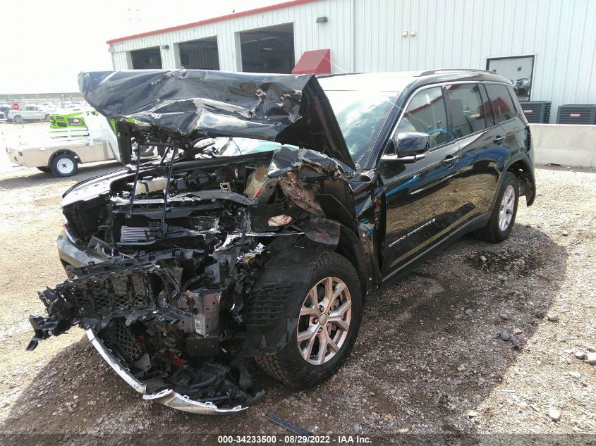 2022 JEEP GRAND CHEROKEE L LIMITED 1C4RJKBG9N8588631