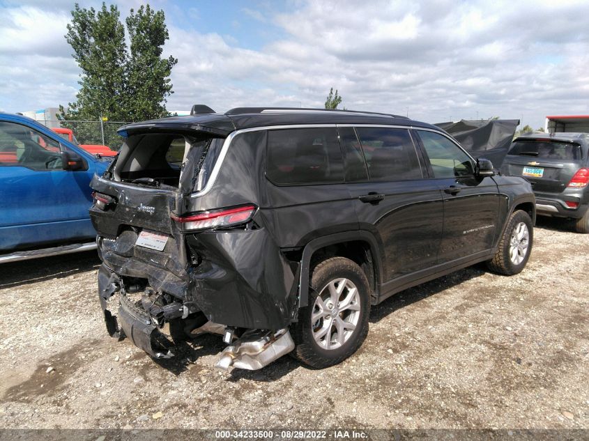 2022 JEEP GRAND CHEROKEE L LIMITED 1C4RJKBG9N8588631