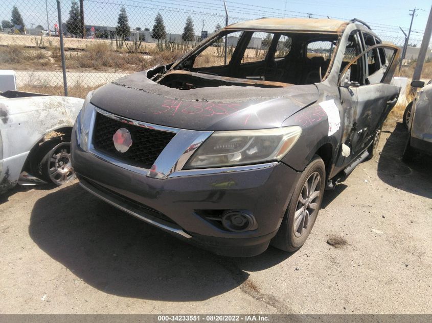 2013 NISSAN PATHFINDER SV 5N1AR2MM1DC629723