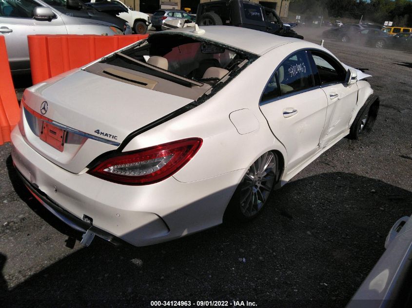 2015 MERCEDES-BENZ CLS-CLASS CLS 550 WDDLJ9BB2FA150584