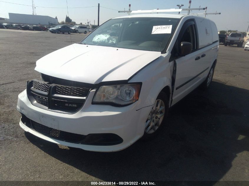 2015 RAM CARGO VAN TRADESMAN 2C4JRGAG6FR530731