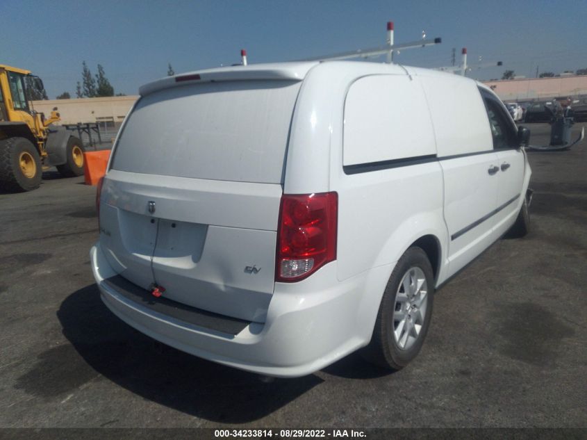 2015 RAM CARGO VAN TRADESMAN 2C4JRGAG6FR530731