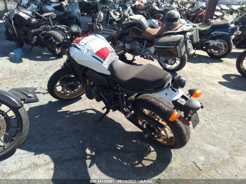 2021 YAMAHA XSR700 C JYARM21Y6MA000527
