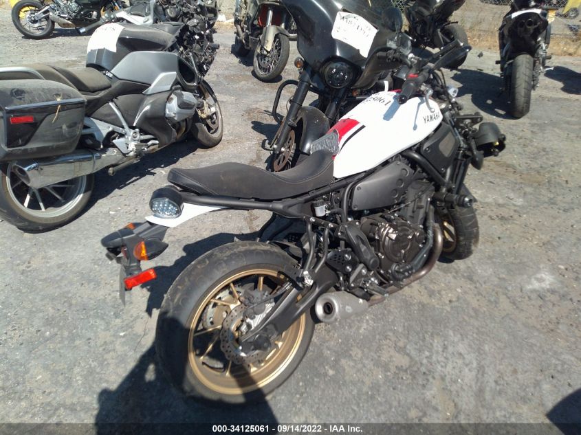2021 YAMAHA XSR700 C JYARM21Y6MA000527