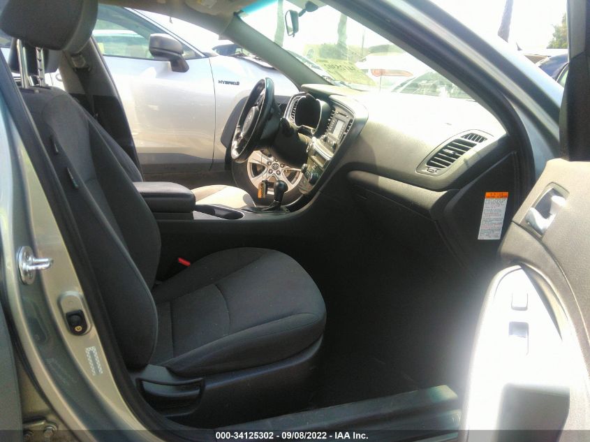 2015 KIA OPTIMA HYBRID KNAGM4ADXF5077673