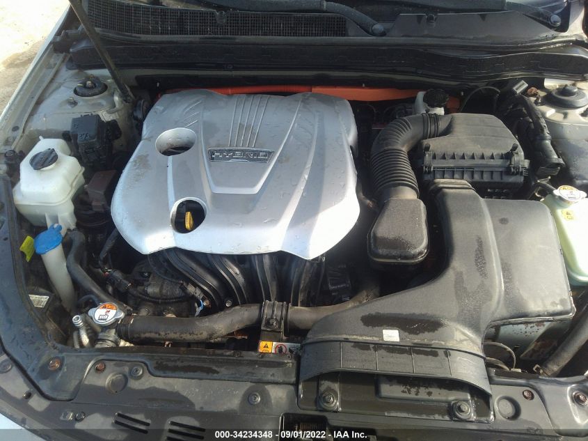 2013 KIA OPTIMA HYBRID EX KNAGM4AD9D5042510