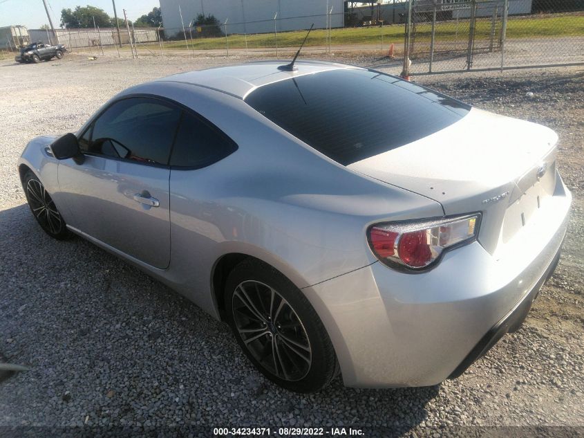 2013 SUBARU BRZ PREMIUM JF1ZCAB17D2602534