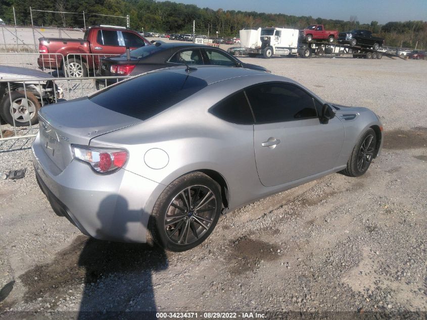 2013 SUBARU BRZ PREMIUM JF1ZCAB17D2602534