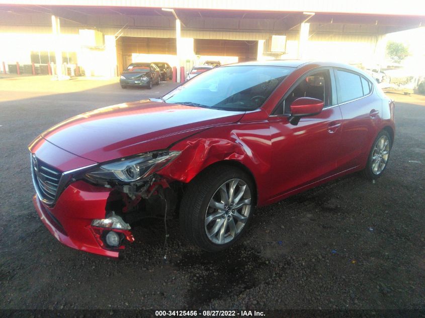 2015 MAZDA 3 GRAND TOURING JM1BM1M39F1236401