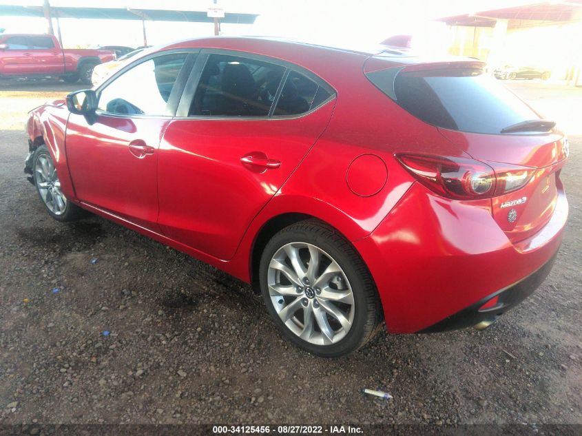 2015 MAZDA 3 GRAND TOURING JM1BM1M39F1236401