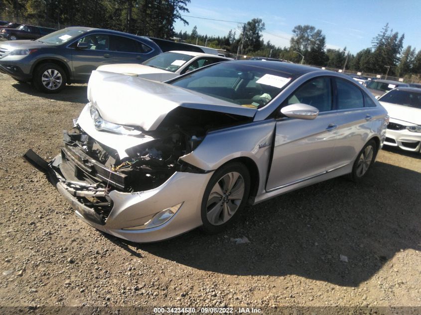 2014 HYUNDAI SONATA HYBRID LIMITED KMHEC4A47EA105153