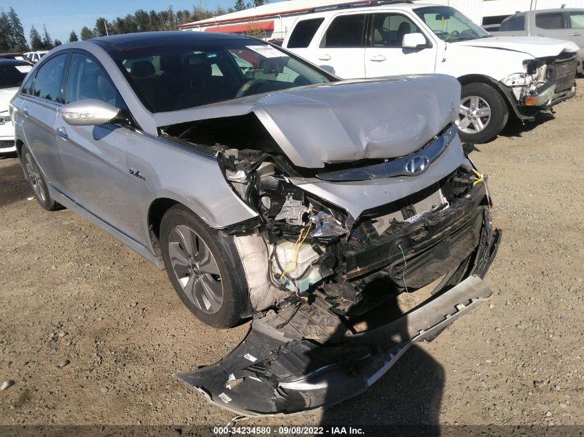 2014 HYUNDAI SONATA HYBRID LIMITED KMHEC4A47EA105153
