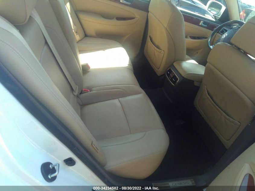2013 HYUNDAI GENESIS 3.8L KMHGC4DD6DU243672