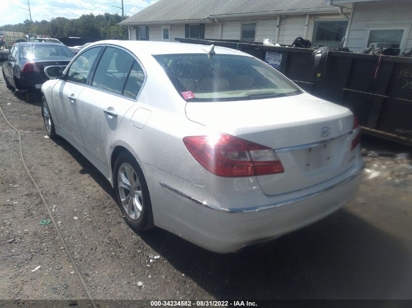 2013 HYUNDAI GENESIS 3.8L KMHGC4DD6DU243672